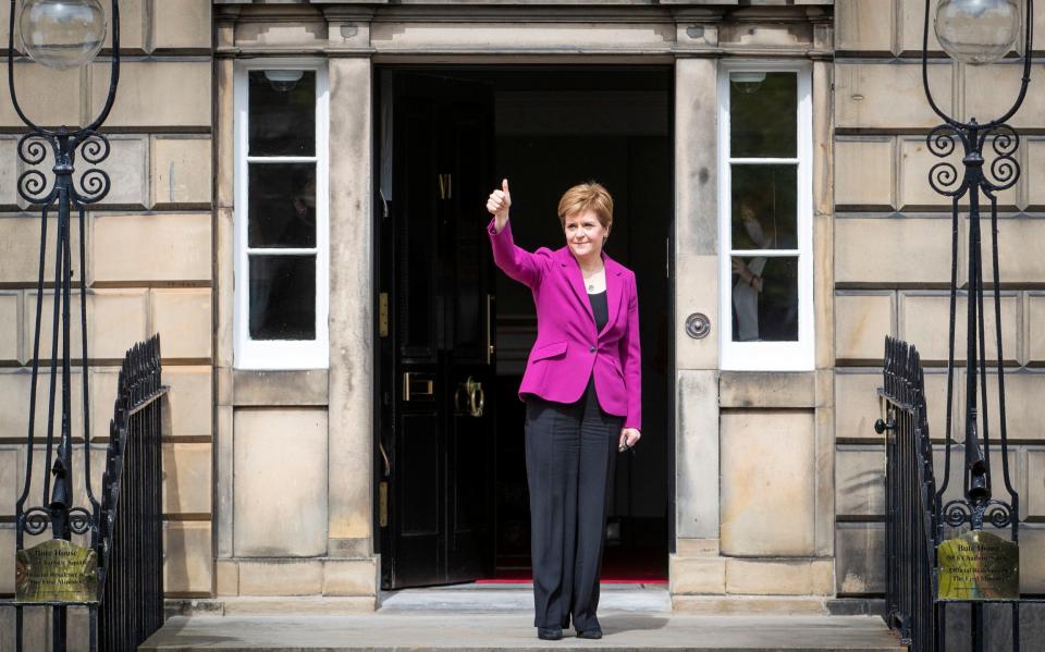 Bute House, the residence of Nicola Sturgeon, could also be subject to council action because its former residents were slave owners - Jane Barlow/PA Wire
