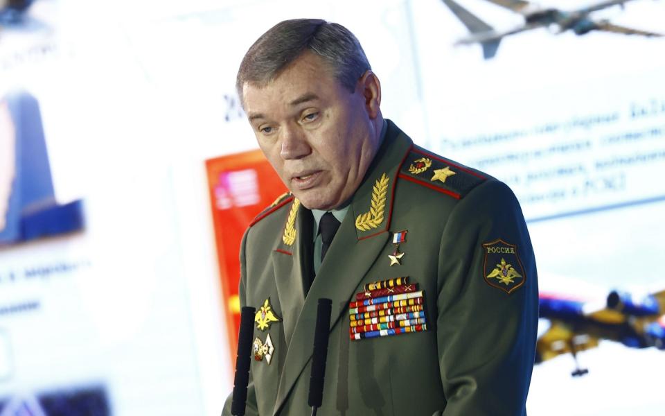 General Valery Gerasimov Russia Ukraine Wagner group invasion war - Sefa Karacan/Anadolu Agency via Getty Images