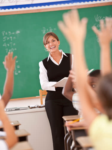 kids in a classroom