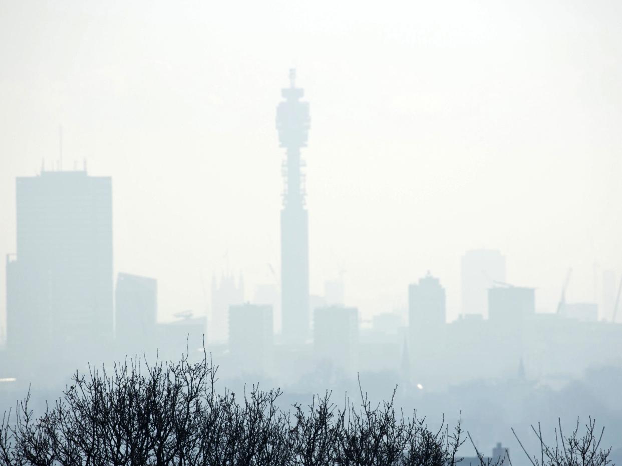 The UN has said businesses responsible for the pollution which blights most major cities, including London, should start footing the bill: AFP