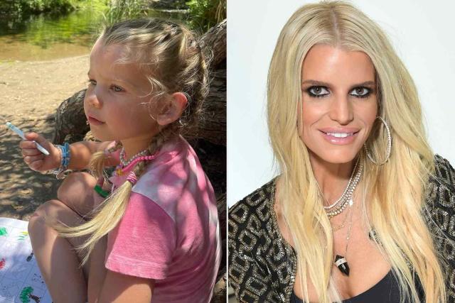 Jessica Simpson Gives Glimpse into a Day with Daughter Birdie: 'Loves  Herself the Creek' - Yahoo Sports
