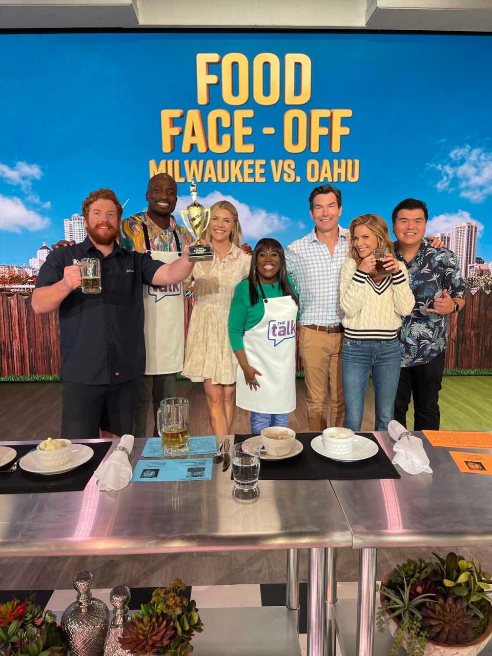 Julian Kegel, fourth-generation owner of Kegel's Inn in West Allis, won a food face-off competition with its German potato salad on "The Talk" in May 2022.