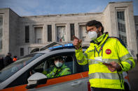 L'ospedale Niguarda di Milano ha dato il via alle vaccinazioni anti-Covid (Photo by Andrea Verdelli/Getty Images)