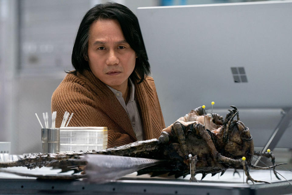 BD Wong as Dr. Henry Wu in Jurassic World Dominion. - Credit: Courtesy of Universal Pictures and Amblin Entertainment