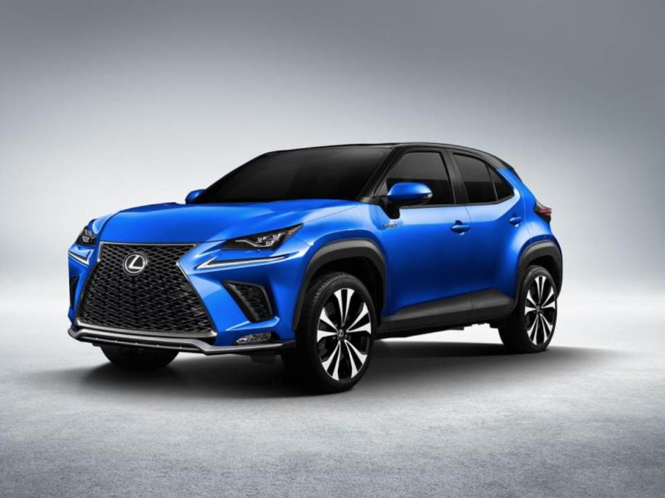 Lexus 新跨界 LBX 預計為 Yaris Cross 高級版，外媒繪製外觀預想圖。