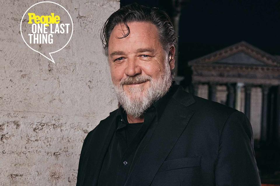 <p>Riccardo Ghilardi/Contour by Getty Images	</p> Russell Crowe 2022 Rome, Italy