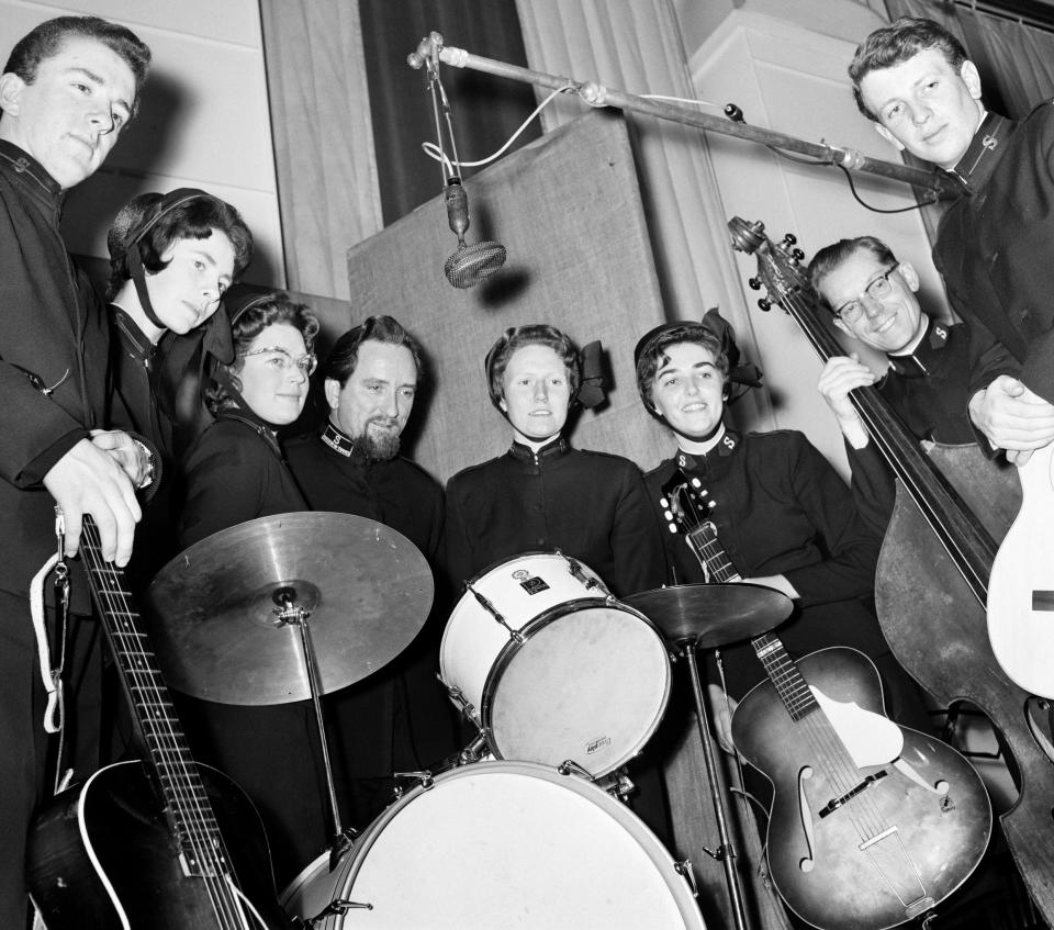 The Joy Strings at Abbey Road in 1963