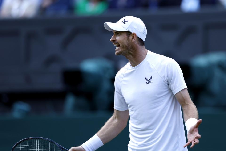 Andy Murray exited Wimbledon after a late-night loss to John Isner (Steven Paston/PA) (PA Wire)