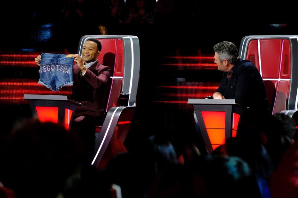 John Legend and Blake Shelton | Trae Patton/NBC