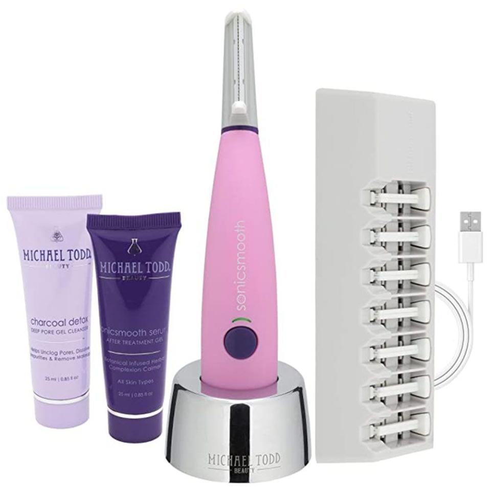 10) Sonicsmooth Sonic Dermaplaning & Exfoliation System