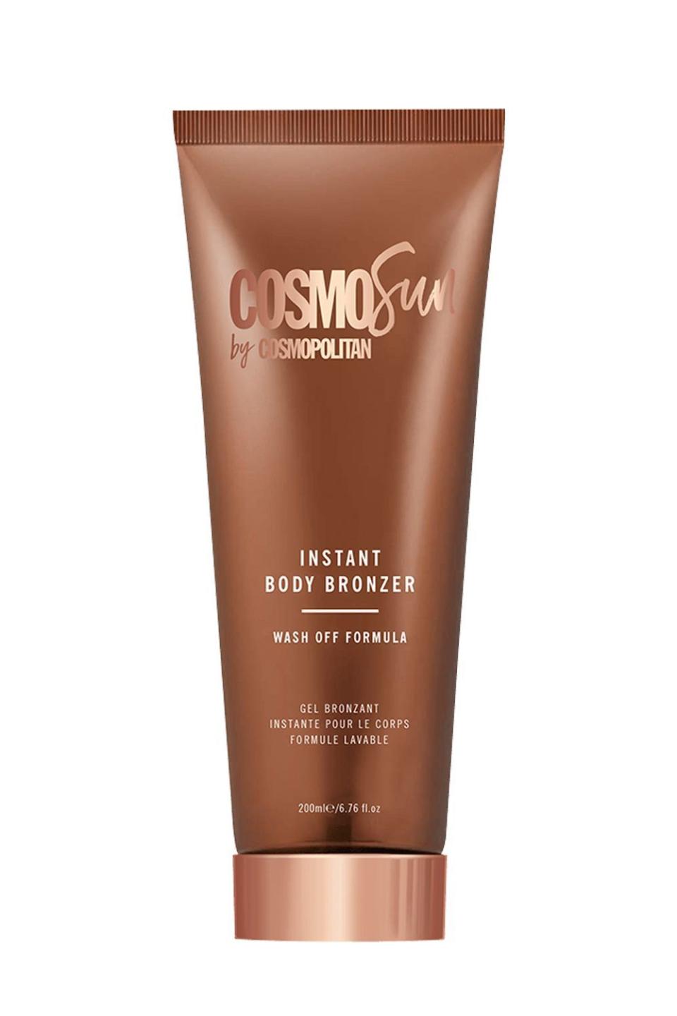 14) Cosmo Sun by Cosmopolitan Instant Body Bronzer