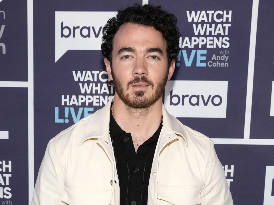 WATCH WHAT HAPPENS LIVE WITH ANDY COHEN -- Episode 20088 -- Pictured: Kevin Jonas -- (Photo by: Charles Sykes/Bravo via Getty Images)