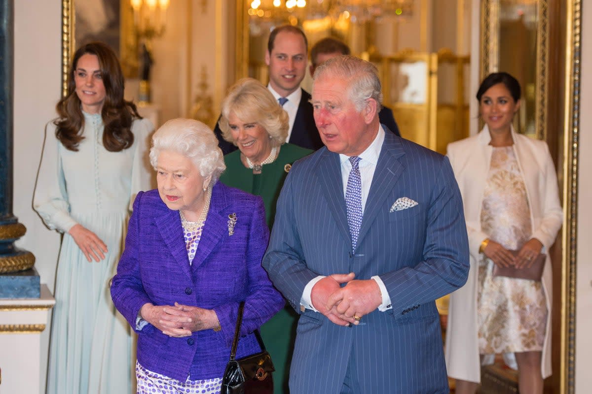 The late Queen Elizabeth II and King Charles (Dominic Lipinski/PA) (PA Archive)