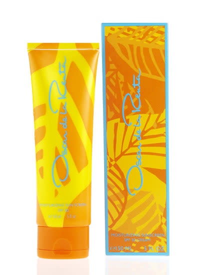 Oscar De La Renta Moisturizing Sunscreen SPF 30 Cream, $42, oscardelarenta.com