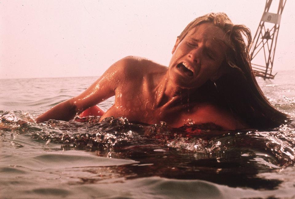 The actress and stuntwoman in Jaws (Universal Pictures UK)