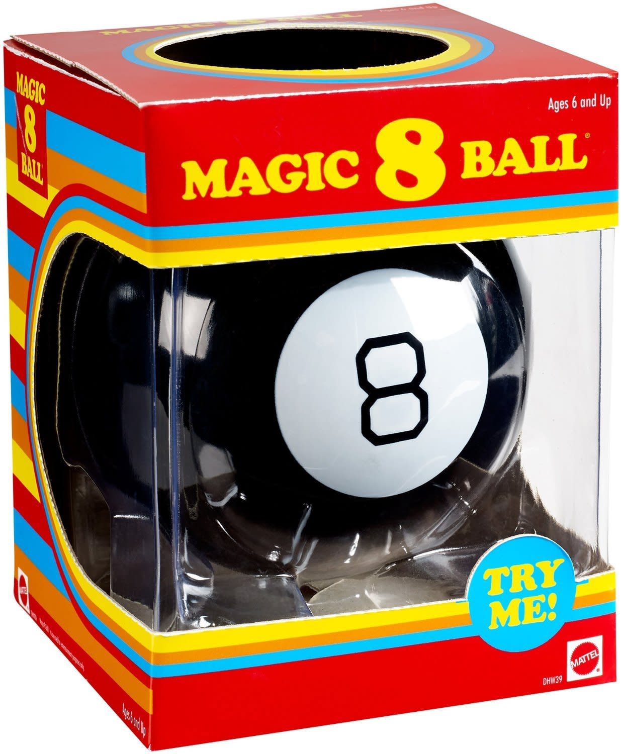 Magic 8 Ball in package