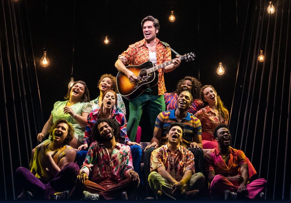 Will Swenson stars as Neil Diamond in the Boston premiere of the headed-to-Broadway musical "A Beautiful Noise, The Neil Diamond Musical."