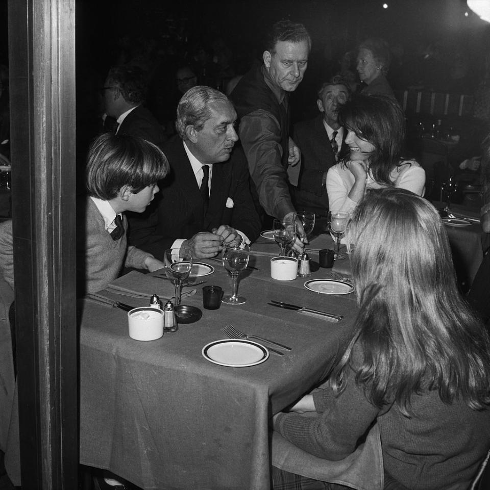 1969: The Kennedys visit the Rockefeller Christmas tree