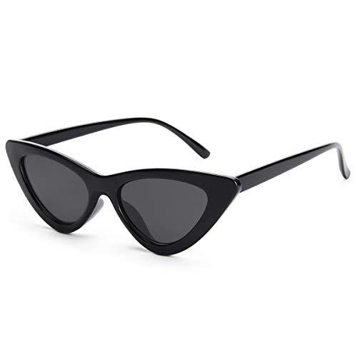 22)  Retro Vintage Narrow Cat Eye Sunglasses