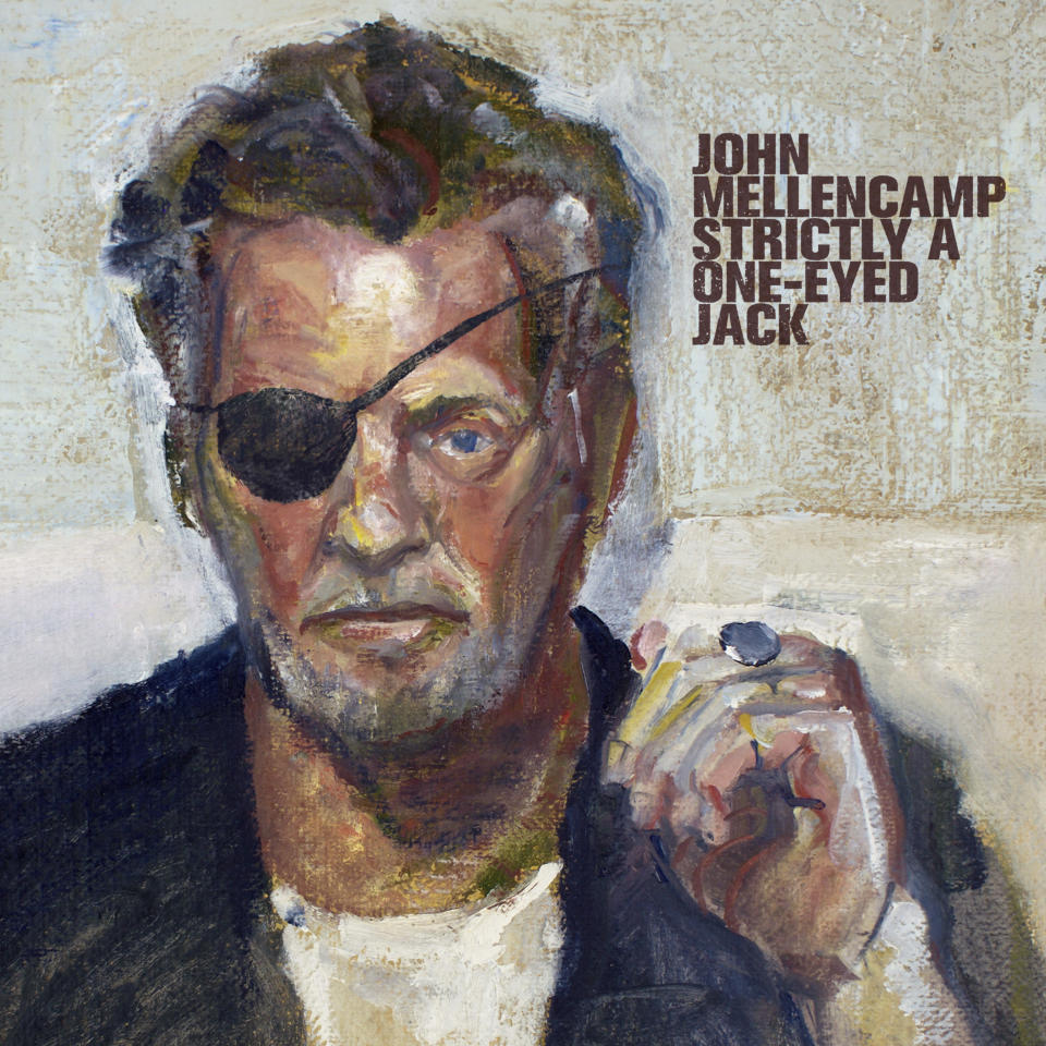 En esta imagen difundida por Republic Records, la portada del álbum "Strictly a One-Eyed Jack" de John Mellencamp. (Republic Records vía AP)