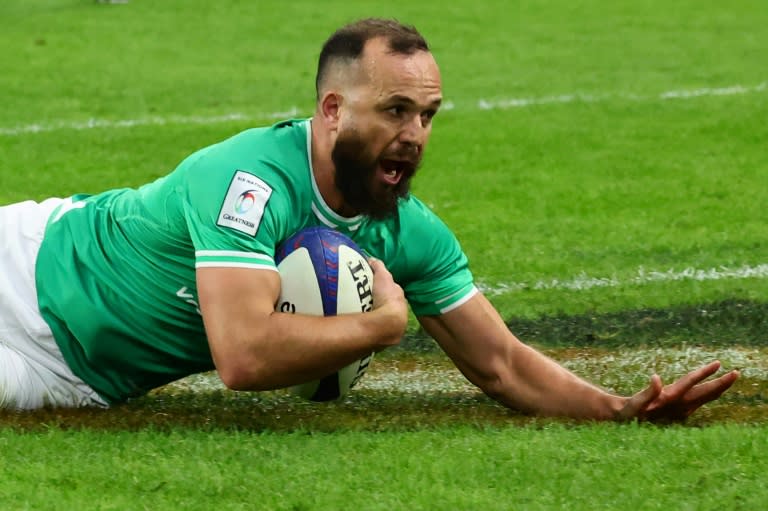 Scrum-half Jamison Gibson-Park will miss <a class="link " href="https://sports.yahoo.com/soccer/teams/republic-of-ireland-women/" data-i13n="sec:content-canvas;subsec:anchor_text;elm:context_link" data-ylk="slk:Ireland;sec:content-canvas;subsec:anchor_text;elm:context_link;itc:0">Ireland</a>'s tour of <a class="link " href="https://sports.yahoo.com/soccer/teams/south-africa-women/" data-i13n="sec:content-canvas;subsec:anchor_text;elm:context_link" data-ylk="slk:South Africa;sec:content-canvas;subsec:anchor_text;elm:context_link;itc:0">South Africa</a> (CLEMENT MAHOUDEAU)