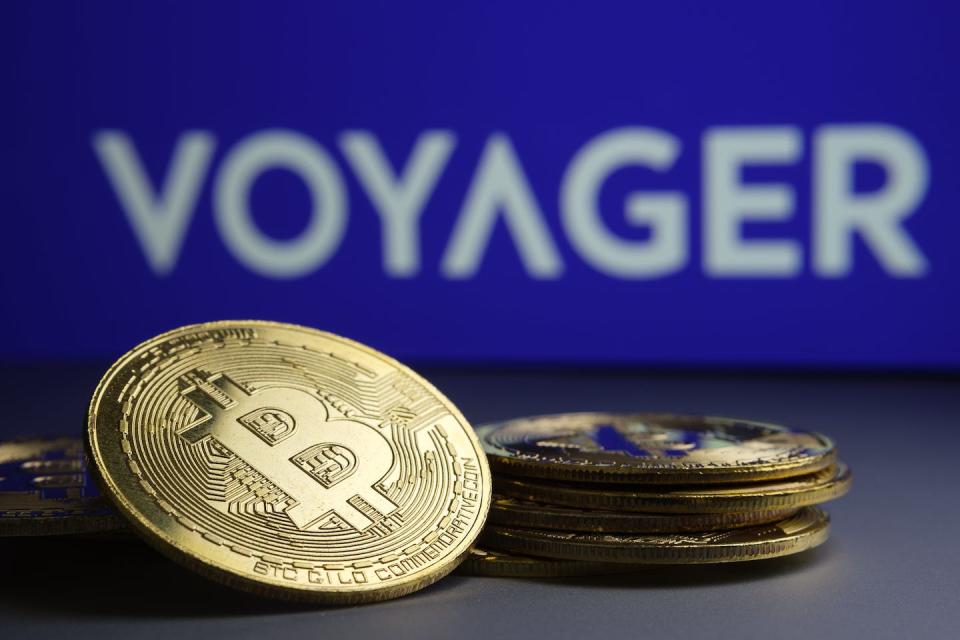 Crypto giant Voyager lied to their clients about being insured by the Federal Deposit Insurance Corporation (FDIC). (Shutterstock)