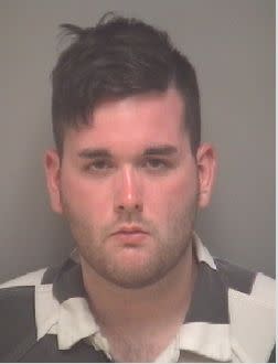 James Alex Fields, 20, was arrested Aug. 12 and charged with second-degree murder after a car plowed into a crowd of anti-racist protesters in Charlottesville, Virginia, killing one and injuring 19 others. (Photo: Albemarle-Charlottesville Regional Jail)