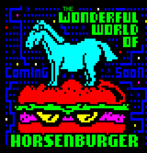 Pixelkunst im Teletext – Horsenburger