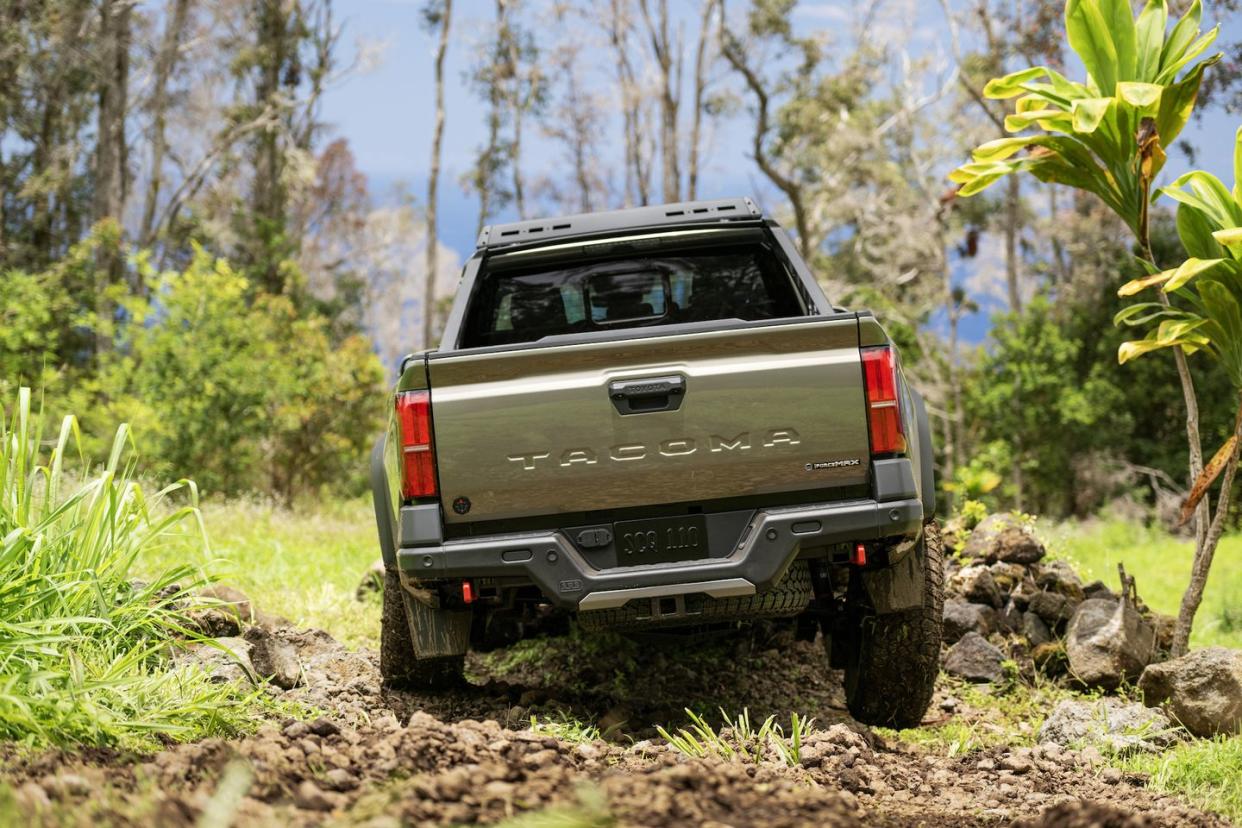 2024 toyota tacoma trailhunter press images