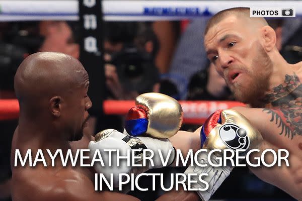 Mayweather v McGregor: In Pictures