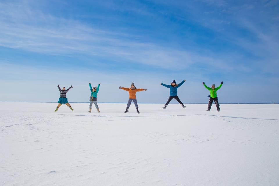 ▲東北海道景點玩法—別海-冰平線迷你漫步體驗 
（圖／北海道観光振興機構公式）