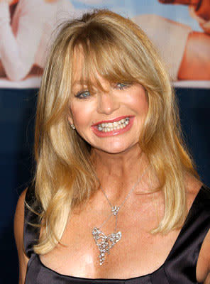 Goldie Hawn at the Hollywood premiere of Touchstone Pictures' Raising Helen