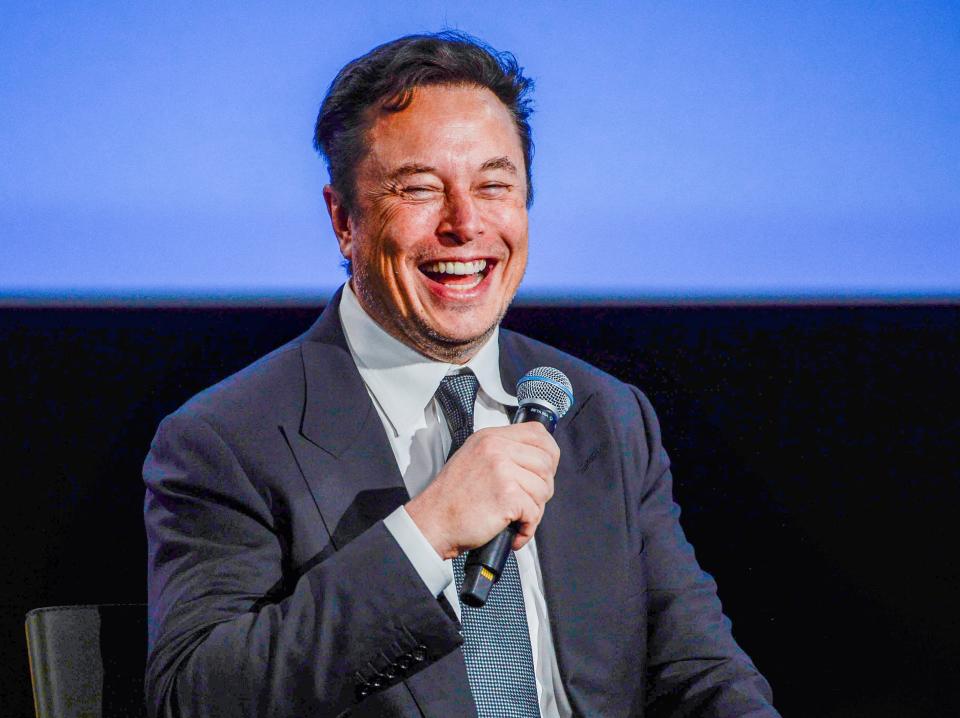 Tesla founder Elon Musk attends Offshore Northern Seas 2022 in Stavanger, Norway August 29, 2022.