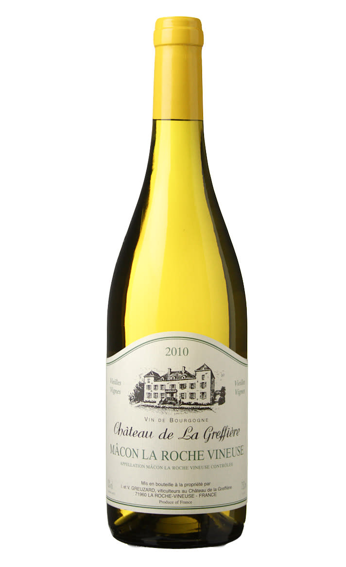 #43 91 Points Château de la Greffière Mâcon-La Roche  Vineuse Vieilles Vignes 2010 $18