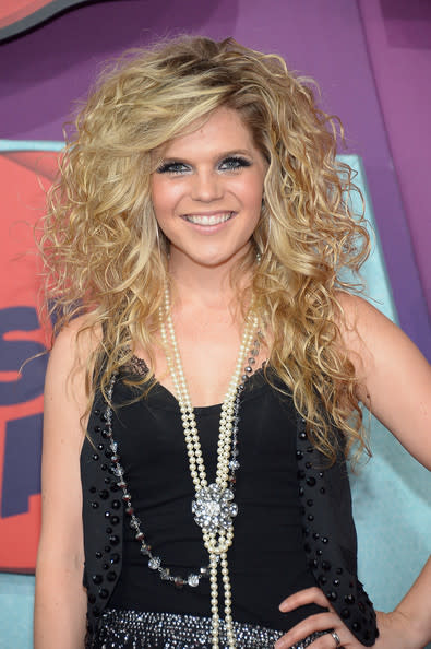 Natalie Stovall at the 2014 Country Music Awards
