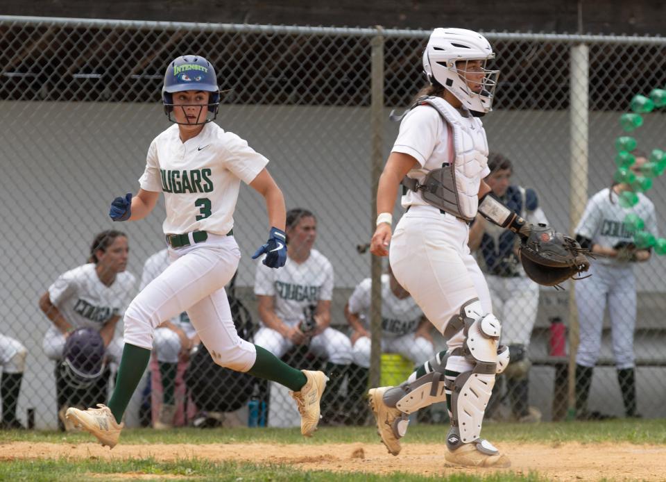 Cassidy Relay scores in Colts Neck's win over Steinert in the 2021 NJSIAA Central Group 3 final