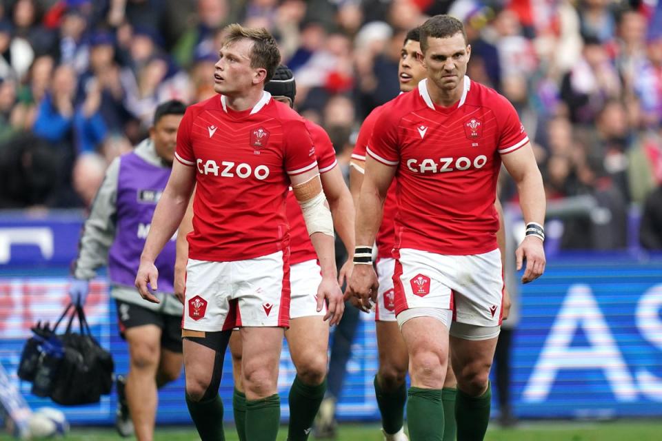 Wales slipped to defeat in Paris (PA Wire)