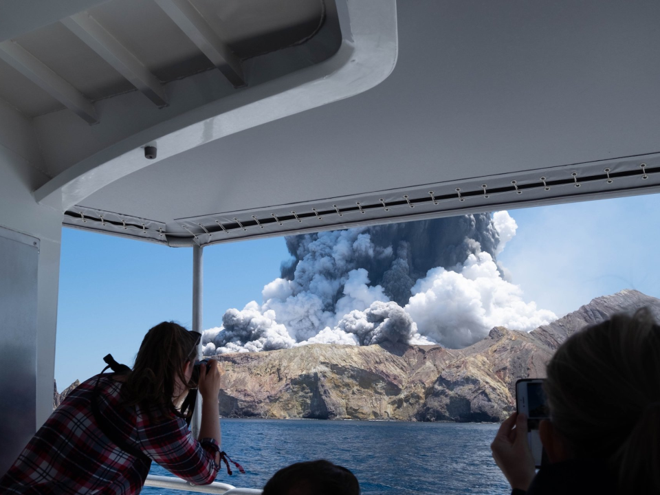 New Zealand volcano