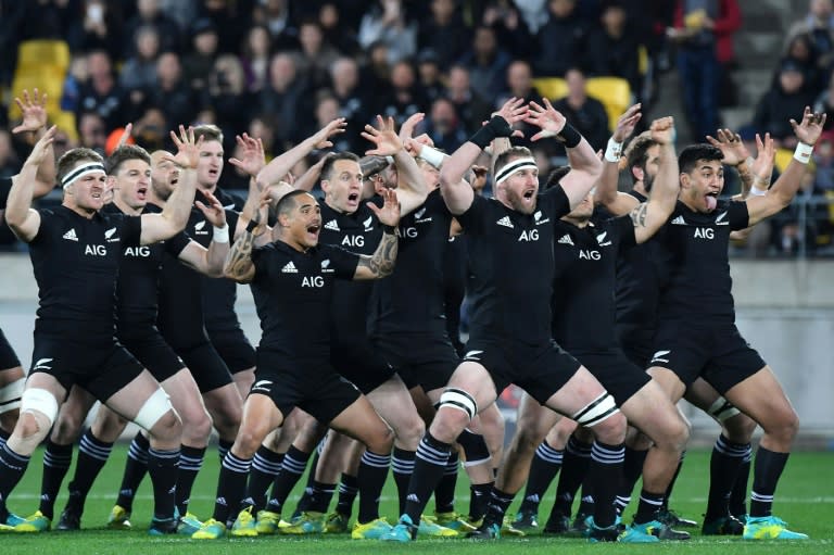 The All Blacks and South Africa in Wellington in September