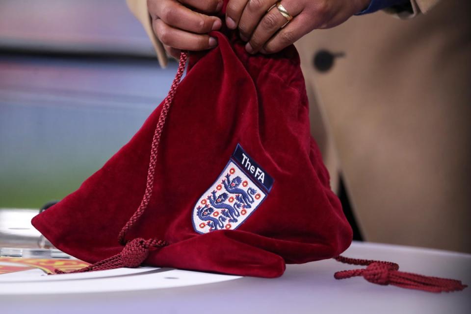 The FA Cup second-round draw was held on Sunday (Getty Images)