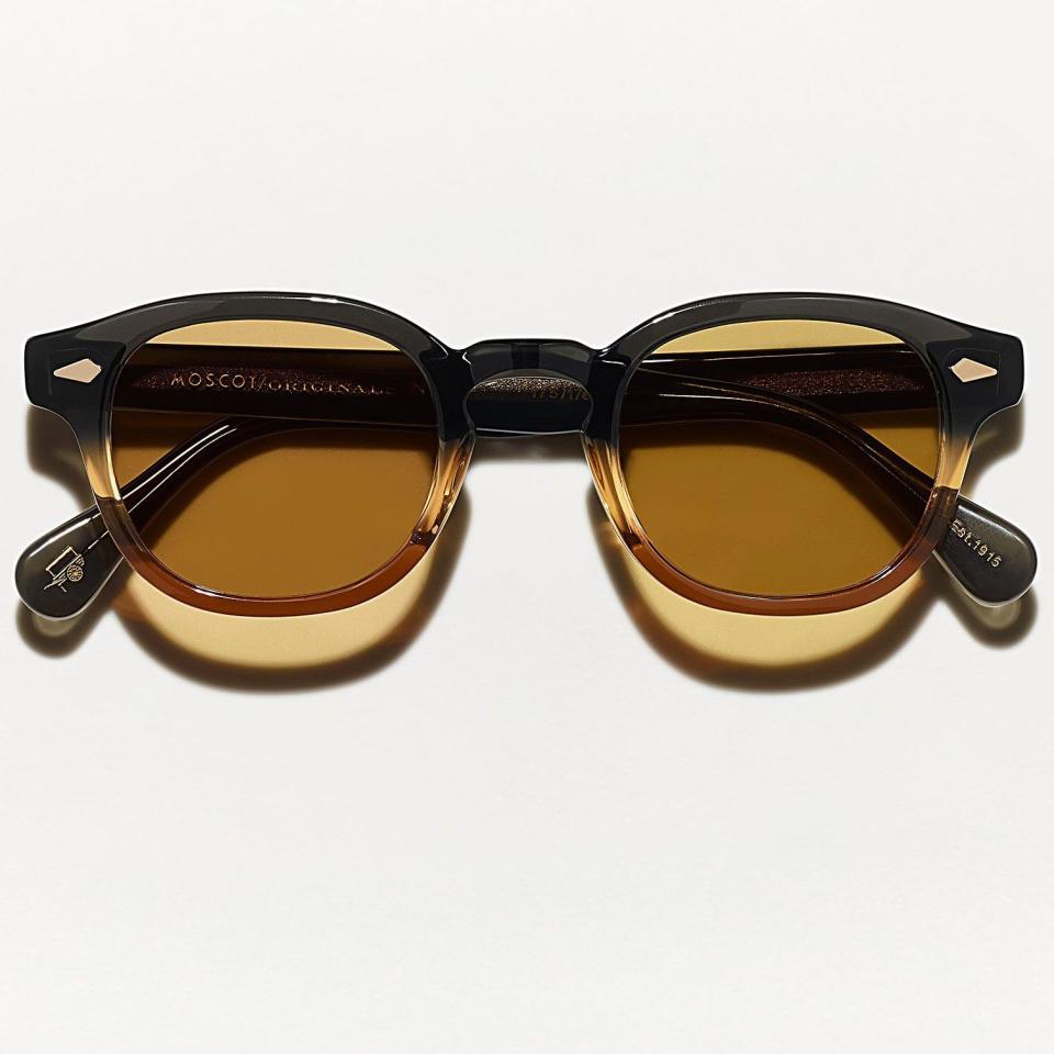 <p><strong>Moscot</strong></p><p>moscot.com</p><p><strong>$360.00</strong></p><p><a href="https://moscot.com/products/limited-edition-lemtosh-sun-summer-2021?variant=39392809353278" rel="nofollow noopener" target="_blank" data-ylk="slk:Shop Now;elm:context_link;itc:0;sec:content-canvas" class="link ">Shop Now</a></p><p>The future may be bright, but it's hard to beat vintage inspiration when it comes to your shades.</p>