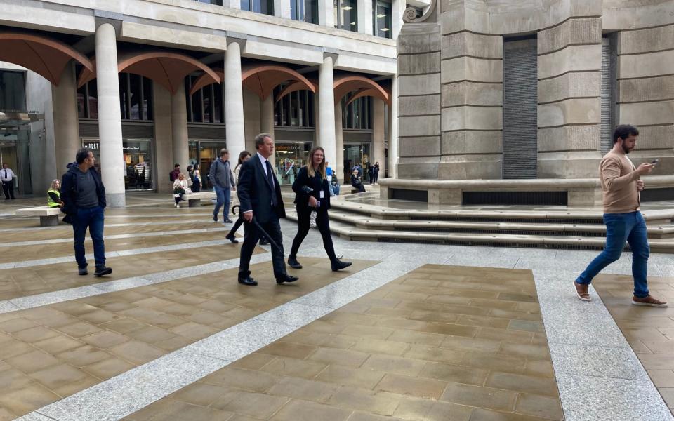 Senior politicians arrive - Louisa Clarence-Smith for The Telegraph