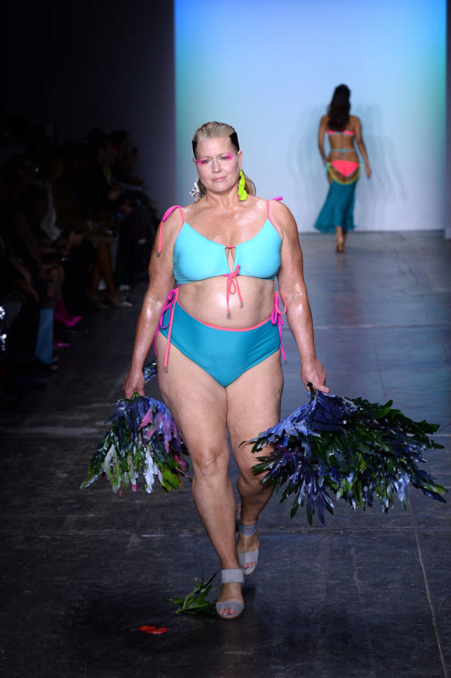 Chromat - full figured model - University of Fashion Blog