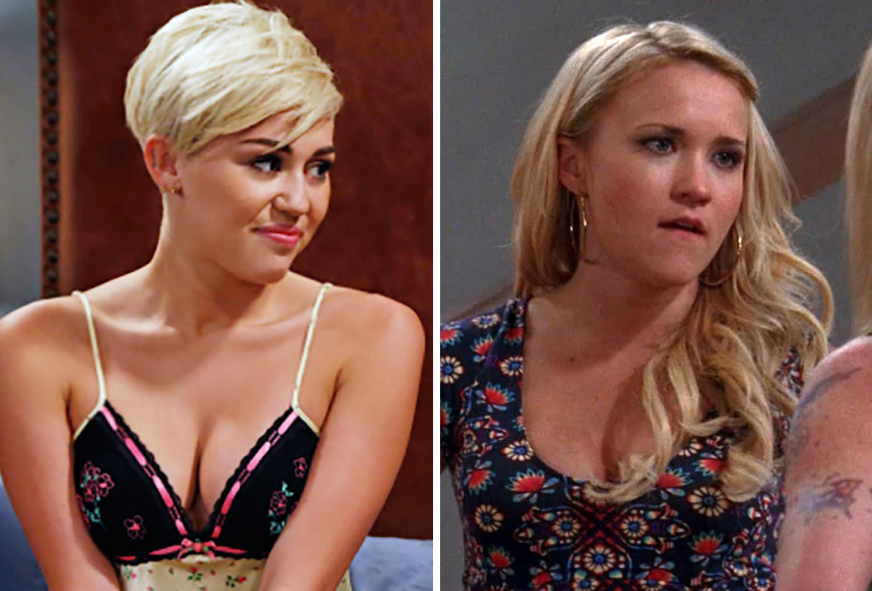 MILEY CYRUS & EMILY OSMENT