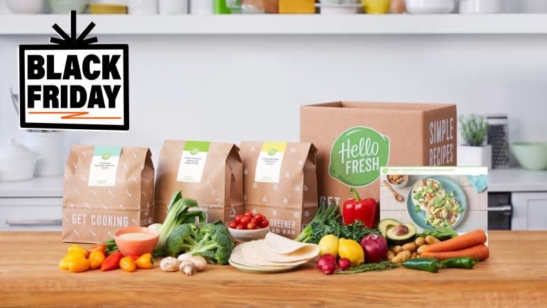 HelloFresh has amazing discounts for Black Friday 2021.