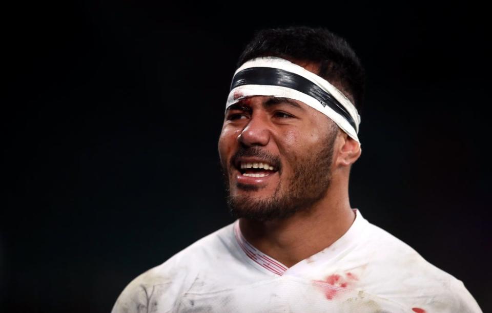 Manu Tuilagi has been picked on the wing for England’s clash with Australia (Adam Davy/PA) (PA Archive)