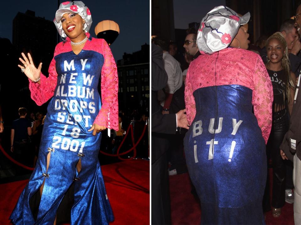 Macy Gray at the MTV Video Music Awards on September 6, 2001.