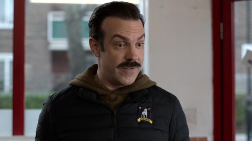 "I believe in Communism. Rom-communism, that is. If Tom Hanks and Meg Ryan can go through some heartfelt struggles and still end up happy, then so can we." - Ted Lasso