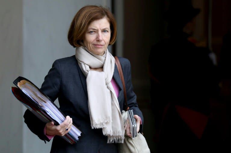 La ministre de la Défense Florence Parly, le 30 octobre 2019 à Paris  - ludovic MARIN © 2019 AFP