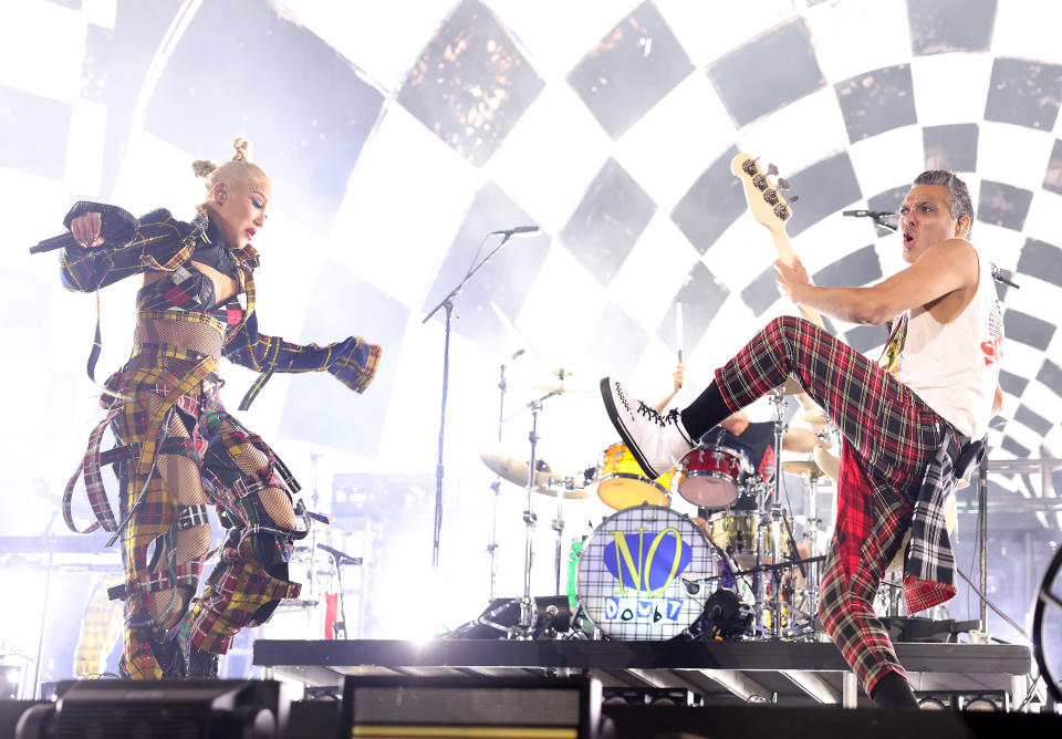 INDO-CA-APRIL 13, 2024: No Doubt performs at Coachella on Saturday, April 13, 2024. (Christina House / Los Angeles Times via Getty Images)